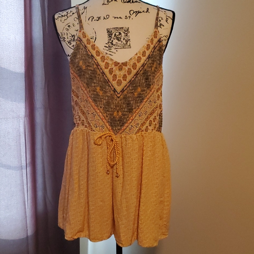Yellow Romper